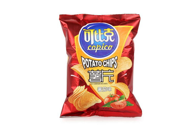 COPICO POTATO CHIPS TOMATO FLAVOR 60G